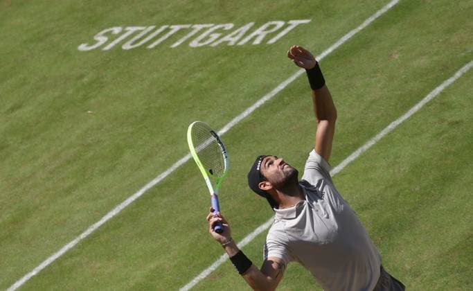 Stuttgart , Weissenhof Tennis BOSS Open , Matteo Berrettini ITA