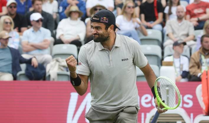 Stuttgart , Weissenhof Tennis BOSS Open , Matteo Berrettini ITA