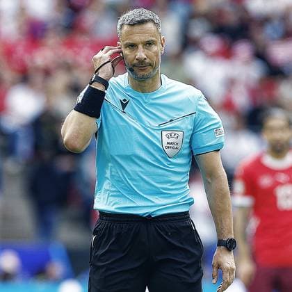 COLOGNE, RheinEnergie Stadium, 15-06-2024 , European Football Championship Euro2024, Group stage match no.2 between Hungary and Switzerland. Referee Slavko Vincic (SVN) Hungary - Switzerland (Euro2024)  x25494897x Copyright: