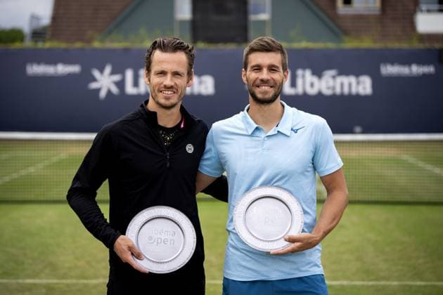 Tennis, ATP tournament in s Hertogenbosch, doubles final