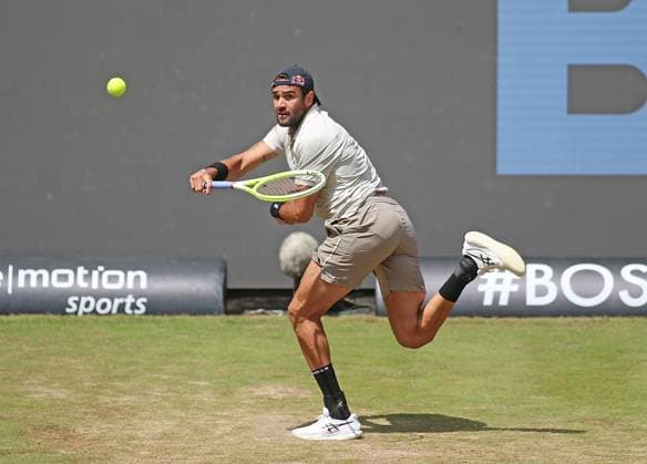 15 06 2024, BossOpen 2024, ATP Tour, TC Weissenhof, Stuttgart, Tennis, Sport, in the picture Matteo Berrettini ITA