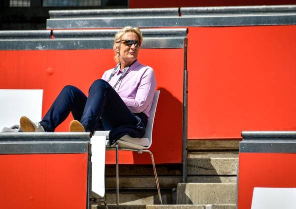 Sport Tennis, ecotrans Ladies Open 2024 in Berlin 15 06 2024, xdanx, Sport Tennis, ecotrans Ladies Open 2024 in Berlin, f l Tournament Director Barbara Rittner Berlin Steffi Graf Stadion Berlin Germany DE Copyright: xDanielxLakomskix