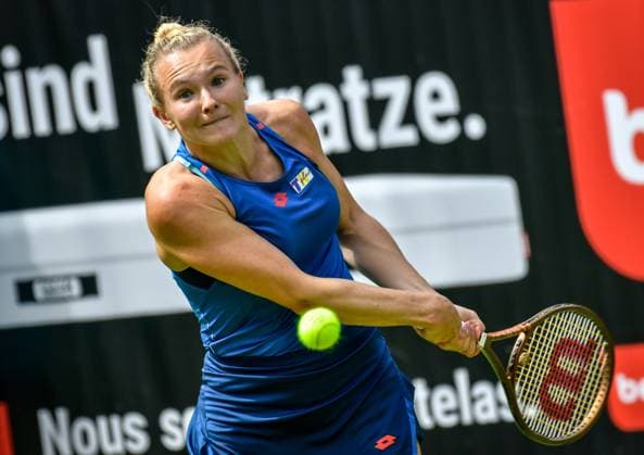 Sport Tennis, ecotrans Ladies Open 2024 in Berlin 15 06 2024, xdanx, Sport Tennis, ecotrans Ladies Open 2024 in Berlin, v l Katerina Siniakova CZE in action Berlin Steffi Graf Stadion Berlin Germany DE Copyright: xDanielxLakomskix