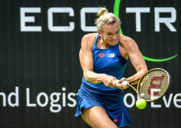 Sport Tennis, ecotrans Ladies Open 2024 in Berlin 15 06 2024, xdanx, Sport Tennis, ecotrans Ladies Open 2024 in Berlin, v l Katerina Siniakova CZE in action Berlin Steffi Graf Stadion Berlin Germany DE Copyright: xDanielxLakomskix