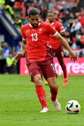 15 06 2024, xjrdrx, European Football Championship 2024, Hungary Switzerland emspor, v l Ricardo Ivan Rodriguez Araya Switzerland Freisteller DFL DFB REGULATIONS PROHIBIT ANY USE OF PHOTOGRAPHS as IMAGE SEQUENCES and or QUASI VIDEO Köln