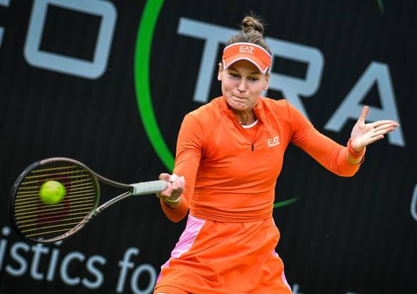 Sport Tennis, ecotrans Ladies Open 2024 in Berlin 15 06 2024, xdanx, Sport Tennis, ecotrans Ladies Open 2024 in Berlin, v l Weronika Eduardowna Kudermetowa in action Berlin Steffi Graf Stadion Berlin Germany DE Copyright: xDanielxLakomskix