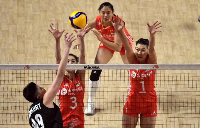Volleyball, Women, Nations League, China - Turkey