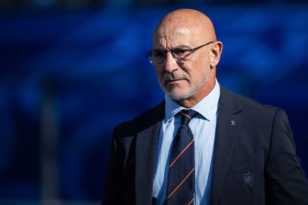 240615 Head coach Luis De La Fuente of Spain ahead of the UEFA Euro 2024 Football Championship match between Spain and Croatia on June 15, 2024 in Berlin Photo Mathias Bergeld BILDBYRAN code MB MB0935 football football soccer football em european championship em uefa euro uefa european football championship euro 2024 spain spain croatia croatia bbeng  Copyright: MATHIASxBERGELD BB240615MB031
