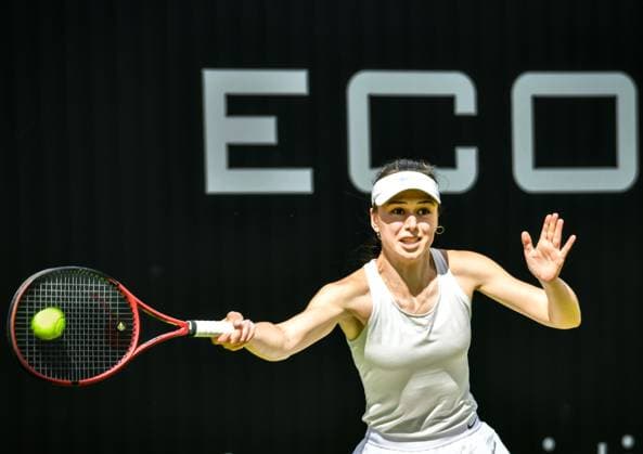 Sport Tennis, ecotrans Ladies Open 2024 in Berlin 15 06 2024, xdanx, Sport Tennis, ecotrans Ladies Open 2024 in Berlin, v l Anica Stabel GER in action Berlin Steffi Graf Stadion Berlin Germany DE Copyright: xDanielxLakomskix