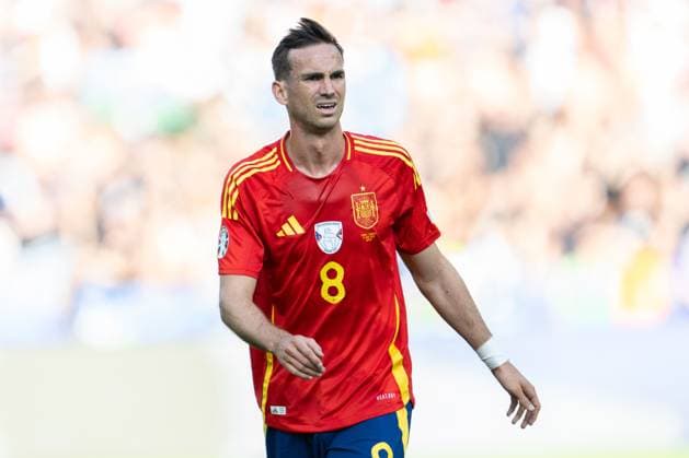 240615 Fabian Ruiz Pena of Spain during the UEFA Euro 2024 Football Championship match between Spain and Croatia on June 15, 2024 in Berlin Photo Mathias Bergeld BILDBYRAN code MB MB0935 fotboll football soccer fotballs em europamästerskap em uefa euro uefa european football championship euro 2024 spanien spain kroatien croatia bbeng  Copyright: MATHIASxBERGELD BB240615MB040