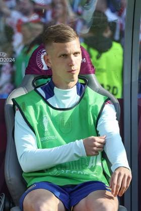 15 06 2024, xtgx, Football EM 2024, Spain Croatia emspor, v l Dani Olmo Spain, 10 as substitute DFL DFB REGULATIONS PROHIBIT ANY USE OF PHOTOGRAPHS as IMAGE SEQUENCES and or QUASI VIDEO Berlin