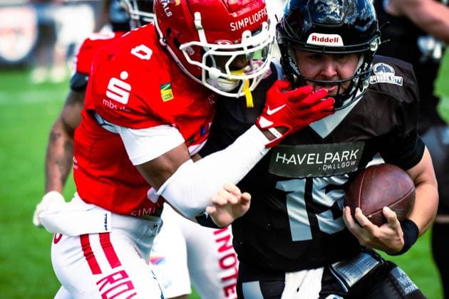 GFL German Football League Potsdam Royals Berlin Rebels 15 06 2024 GFL German Football League Potsdam Royals Berlin Rebels Copyright: xBEAUTIFULxSPORTS NicolxMarschallx