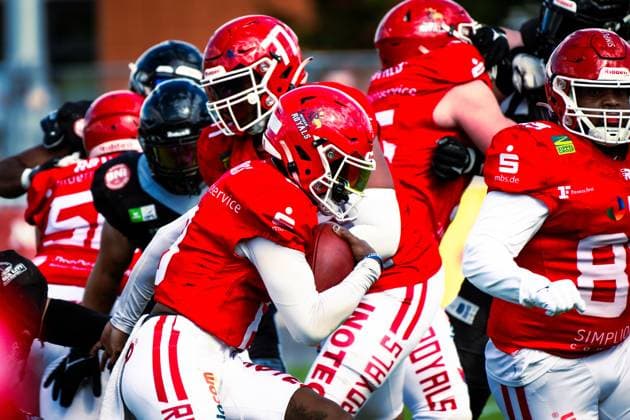GFL German Football League Potsdam Royals Berlin Rebels 15 06 2024 GFL German Football League Potsdam Royals Berlin Rebels Copyright: xBEAUTIFULxSPORTS NicolxMarschallx
