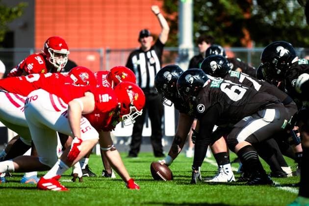 GFL German Football League Potsdam Royals Berlin Rebels 15 06 2024 GFL German Football League Potsdam Royals Berlin Rebels Copyright: xBEAUTIFULxSPORTS NicolxMarschallx