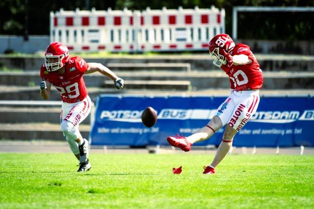 GFL German Football League Potsdam Royals Berlin Rebels 15 06 2024 GFL German Football League Potsdam Royals Berlin Rebels Copyright: xBEAUTIFULxSPORTS NicolxMarschallx