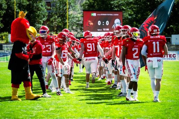 GFL German Football League Potsdam Royals Berlin Rebels 15 06 2024 GFL German Football League Potsdam Royals Berlin Rebels Copyright: xBEAUTIFULxSPORTS NicolxMarschallx