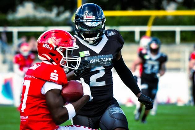 GFL German Football League Potsdam Royals Berlin Rebels 15 06 2024 GFL German Football League Potsdam Royals Berlin Rebels Copyright: xBEAUTIFULxSPORTS NicolxMarschallx
