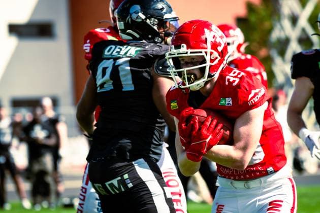 GFL German Football League Potsdam Royals Berlin Rebels 15 06 2024 GFL German Football League Potsdam Royals Berlin Rebels Copyright: xBEAUTIFULxSPORTS NicolxMarschallx