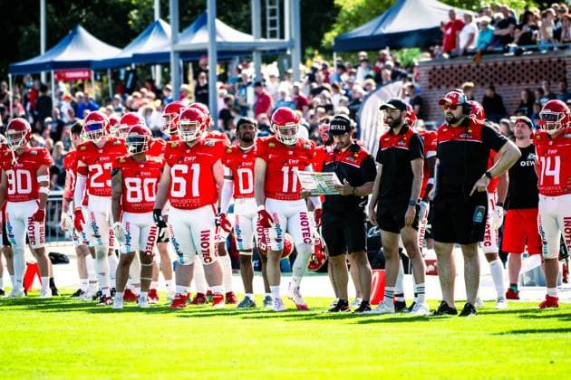 GFL German Football League Potsdam Royals Berlin Rebels 15 06 2024 GFL German Football League Potsdam Royals Berlin Rebels Copyright: xBEAUTIFULxSPORTS NicolxMarschallx