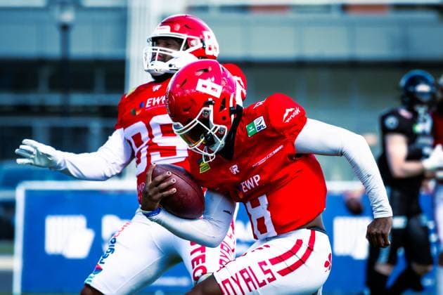 GFL German Football League Potsdam Royals Berlin Rebels 15 06 2024 GFL German Football League Potsdam Royals Berlin Rebels Copyright: xBEAUTIFULxSPORTS NicolxMarschallx