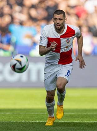 Football - UEFA EURO, EM, Europameisterschaft,Fussball 2024 - Group B - Spain v Croatia BERLIN, GERMANY - Saturday, June 15, 2024: Croatia s Mateo KovaÄiÄ‡ during the UEFA Euro 2024 Group B match between Spain and Croatia at the Olympiastadion. (Photo by David Rawcliffe Propaganda) BERLIN Olympiastadion BERLIN GERMANY  Copyright: xDavidxRawcliffex P2024-06-15-Spain_Croatia-51