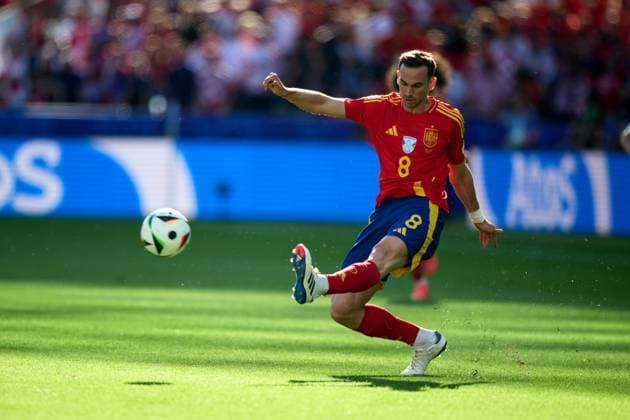 Fabian Ruiz Spain national team Euro 2024, 08 , GER, UEFA Euro 2024, mens football, UEFA EURO 2024 match day 1, group B, Spain vs Croatia, 15 06 2024 GER, UEFA Euro 2024, mens football, UEFA EURO 2024 match day 1, group B, Spain vs Croatia, 15 06 2024 Berlin Copyright: xEibner-Pressefotox xClaudiusxRauchx EP_CRH