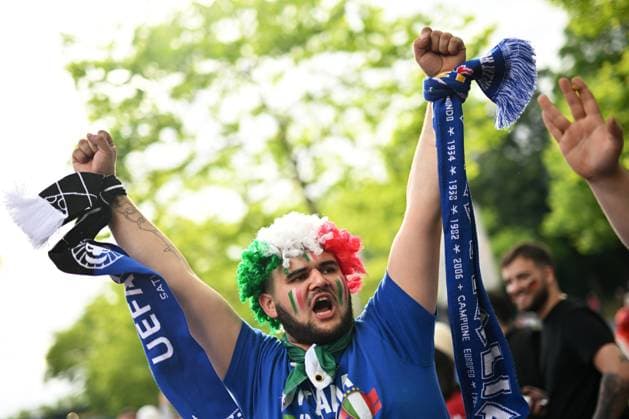 EURO 2024, Italy - Albania, Fans before the match