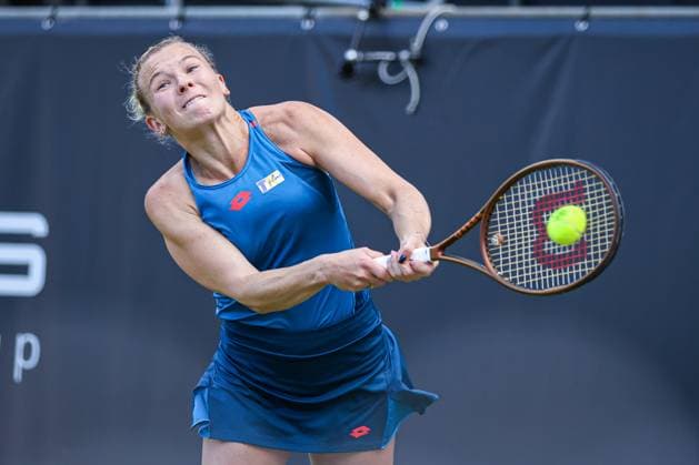 Katerina Siniakova CZE , ecotrans Ladies Open 2024, Berlin, LTTC Rot Weiß , 15 06 2024, Copyright: xClaudioxGärtnerx