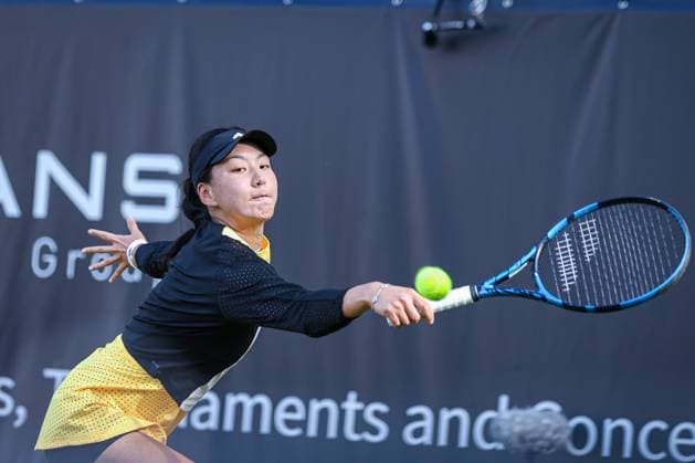 Xinyu Wang CHN , ecotrans Ladies Open 2024, Berlin, LTTC Rot Weiß , 15 06 2024, Copyright: xClaudioxGärtnerx