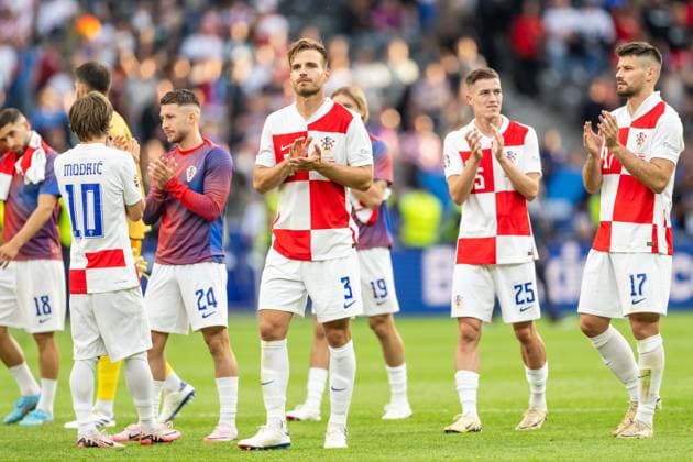 Spain v Croatia, UEFA EURO, EM, Europameisterschaft,Fussball 2024, Berlin, Germany Berlin, Germany. 15th, June 2024. Marin Pongracic (3) of Croatia seen after the UEFA Euro 2024 match in Group B between Spain and Croatia at Olympiastadion in Berlin. Berlin Germany  Copyright: xGonzalesxPhoto FrederikkexJensenx