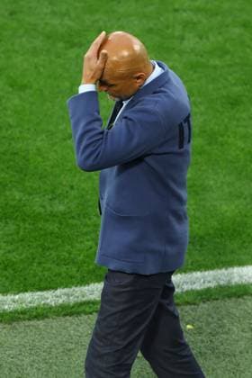 Italy manager Luciano Spalletti lols dejected after the 1st goal Italy v Albania, UEFA European Championship, EM, Europameisterschaft 2024, Group B, Football, BVB Stadion, Dortmund, Germany, 15 Jun 2024 EDITORIAL USE ONLY No use with unauthorised audio, video, data, fixture lists, club league logos or live services. Online in-match use limited to 120 images, no video emulation. No use in betting, games or single club league player publications. Copyright: xKieranxMcManus Shutterstockx 14539296bm
