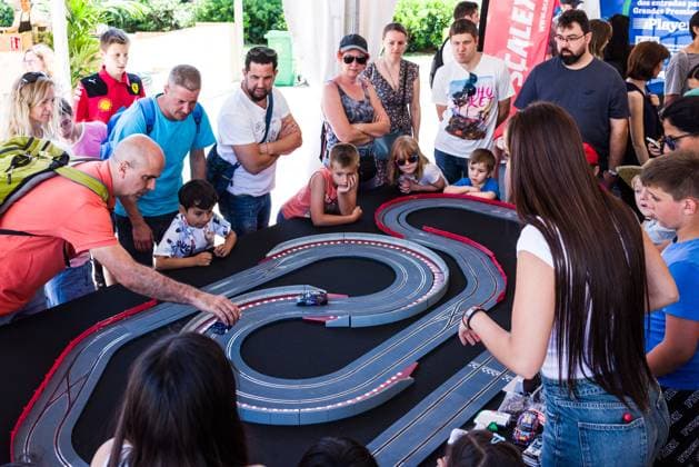 June 15, 2024, Barcelona, Barcelona, Spain: Inauguration of the F1 Barcelona Fan Village for the celebration of the Spanish Formula 1 Grand Prix.at Pl. Catalunya on June 15, 2024 in Barcelona, Spain. Barcelona Spain - ZUMAa181 20240615_zaa_a181_076 Copyright: xJavierxBorregox