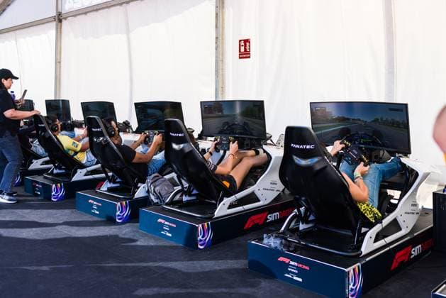 June 15, 2024, Barcelona, Barcelona, Spain: Inauguration of the F1 Barcelona Fan Village for the celebration of the Spanish Formula 1 Grand Prix.at Pl. Catalunya on June 15, 2024 in Barcelona, Spain. Barcelona Spain - ZUMAa181 20240615_zaa_a181_077 Copyright: xJavierxBorregox
