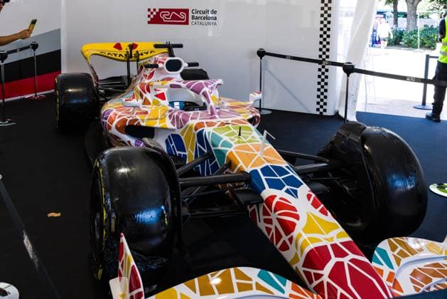 June 15, 2024, Barcelona, Barcelona, Spain: Inauguration of the F1 Barcelona Fan Village for the celebration of the Spanish Formula 1 Grand Prix.at Pl. Catalunya on June 15, 2024 in Barcelona, Spain. Barcelona Spain - ZUMAa181 20240615_zaa_a181_089 Copyright: xJavierxBorregox