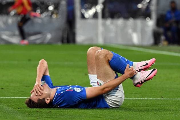 DORTMUND - Federico Chiesa of Italy during the UEFA EURO, EM, Europameisterschaft,Fussball 2024 group B match between Italy and Albania at Signal Iduna Park on June 15, 2024 in Dortmund, Germany. ANP Hollandse Hoogte UEFA EURO 2024 2024 xVIxANPxSportx xGerritxvanxKeulenxIVx 501172393 originalFilename: 501172393.jpg