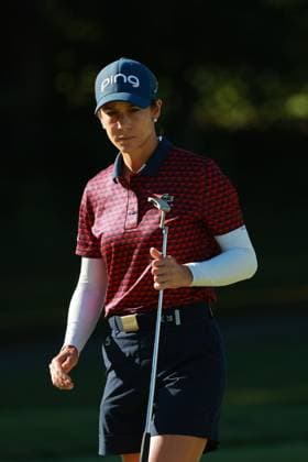 Meijer LPGA, Golf Damen Classic Azahara Munoz of Spain lines up her putt on the third green during Day Three of the Meijer LPGA Classic for Simply Give golf tournament at Blythefield Country Club in Belmont, MI, USA Saturday, June 15, 2024. Belmont Michigan United States  Copyright: xJorgexLemusx originalFilename:lemus-meijerlp240615_np4IN.jpg