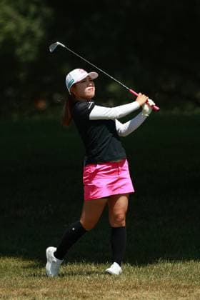 Meijer LPGA, Golf Damen Classic Ayaka Furue of Japan plays her second shot on the second hole during Day Three of the Meijer LPGA Classic for Simply Give golf tournament at Blythefield Country Club in Belmont, MI, USA Saturday, June 15, 2024. Belmont Michigan United States  Copyright: xJorgexLemusx originalFilename:lemus-meijerlp240615_npo29.jpg