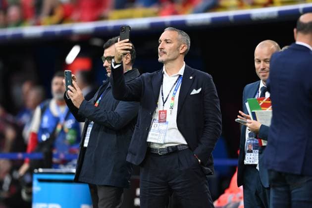 Gianluca Zambrotta during the UEFA EURO, EM, Europameisterschaft,Fussball Germany 2024 match between Italy 2-1 Albania at BVB Stadion Dortmund on June 15, 2024 in Dortmund, Germany. Noxthirdxpartyxsales  (256542625)