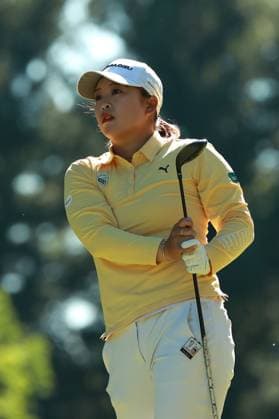 Meijer LPGA, Golf Damen Classic Mao Saigo of Japan tees off on the 6th hole during Day Three of the Meijer LPGA Classic for Simply Give golf tournament at Blythefield Country Club in Belmont, MI, USA Saturday, June 15, 2024. Belmont Michigan United States  Copyright: xJorgexLemusx originalFilename:lemus-meijerlp240615_npT8R.jpg