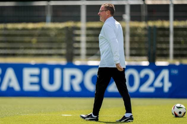 SOCCER - UEFA EURO, EM, Europameisterschaft,Fussball 2024 BERLIN,GERMANY,16.JUN.24 - SOCCER -UEFA EURO 2024, training Team AUT. Image shows head coach Ralf Rangnick (AUT).  GEPAxpictures xJohannesxFriedl