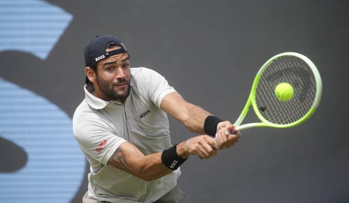 Stuttgart , Final Weissenhof Tennis BOSS Open , Matteo Berrettini ITA