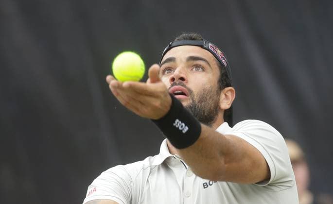 Stuttgart , Final Weissenhof Tennis BOSS Open , Matteo Berrettini ITA