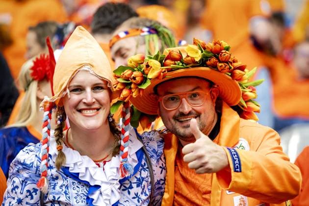 EURO 2024, Poland - Netherlands, Fans before the match