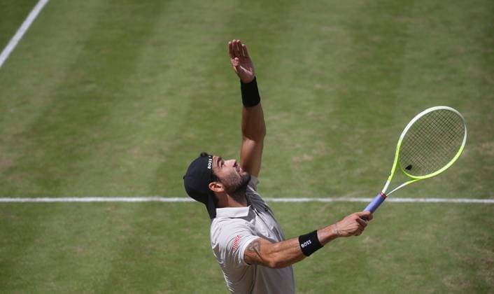 Stuttgart , Final Weissenhof Tennis BOSS Open , Matteo Berrettini ITA