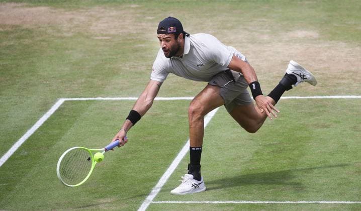 Stuttgart , Final Weissenhof Tennis BOSS Open , Matteo Berrettini ITA