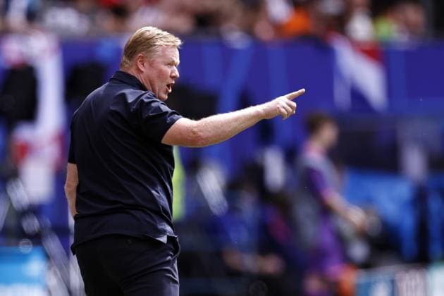 HAMBURG - Holland coach Ronald Koeman during the UEFA EURO, EM, Europameisterschaft,Fussball 2024 group D match between Poland and the Netherlands at the Volksparkstadion on June 16, 2024 in Hamburg, Germany. ANP MAURICE VAN STEEN UEFA EURO 2024 2024 xVIxANPxSportx xxANPxIVx 501232591 originalFilename: 501232591.jpg