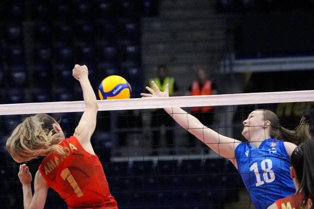 Volleyball, Women, CEV European Silver League, Final, Finland - Portugal