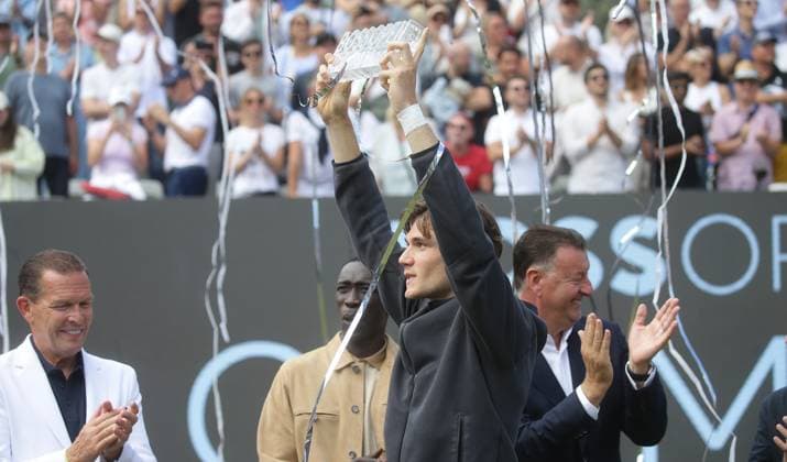 Stuttgart , Final Weissenhof Tennis BOSS Open , Jack Draper GBR