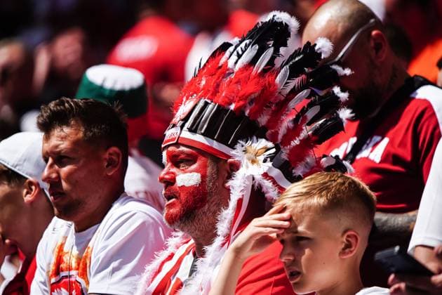 Fans of Poland GER, Poland vs Netherlands, European Football Championship, UEFA Euro 2024, Matchday 1, 16 06 2024 GER, Poland vs Netherlands, European Football Championship, UEFA Euro 2024, Matchday 1, 16 06 2024 Hamburg Copyright: xEibner-Pressefoto MarcelxvonxFehrnx EP_MFN