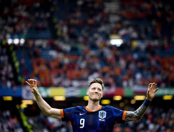 HAMBURG - Wout Weghorst after the UEFA EURO, EM, Europameisterschaft,Fussball 2024 group D match between Poland and the Netherlands at the Volksparkstadion on June 16, 2024 in Hamburg, Germany. ANP KOEN VAN WEEL UEFA EURO 2024 2024 xVIxANPxSportx xxANPxIVx 501244313 originalFilename: 501244313.jpg